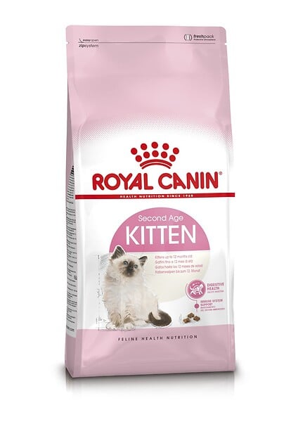 ROYAL CANIN - Croquettes chat KITTEN 4kg - large