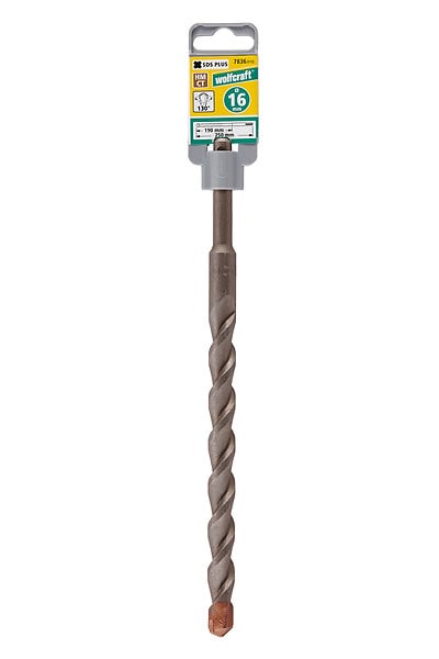 WOLFCRAFT - 1 Foret pour perforateur SDS+ D16.0x240mm - large