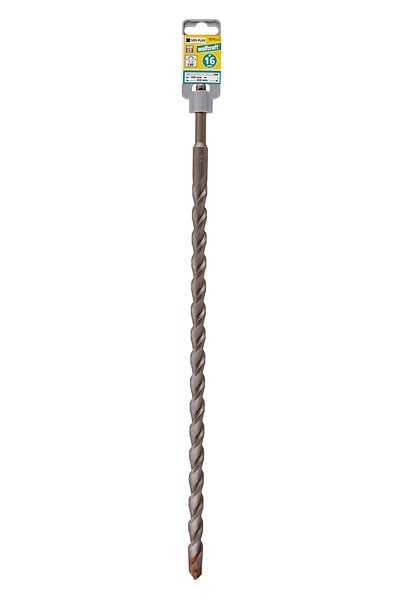 WOLFCRAFT - 1 Foret pour perforateur SDS+ D16.0x450mm - large