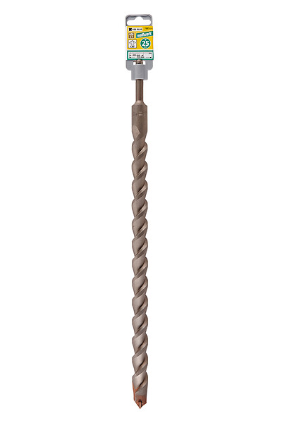 WOLFCRAFT - Foret SDS-Plus pour perforateur - 25x450mm - large