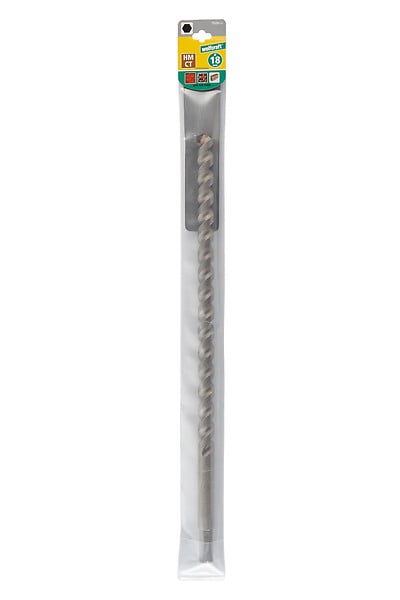 WOLFCRAFT - 1 Foret béton grande longueur CT D18.0x400mm - large