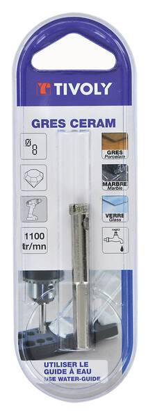 TIVOLY - Foret diamant à eau - Queue hexagonale - D5 - large