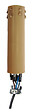 TIBELEC - Bougie D 24MM support E14 10 1 hauteur 8CM cire TIBELEC - vignette