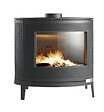 INVICTA - Poêle à bois Kaori - Fonte - Anthracite - 9kW - vignette