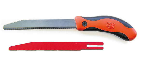 FISCHER DAREX - Scie à voleur FISCHER DAREX 2 lames bois métal sous coque - large