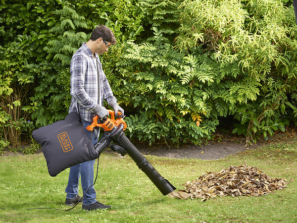 BLACK+DECKER - Aspirateur souffleur broyeur BEBLV260 - 2600W - large