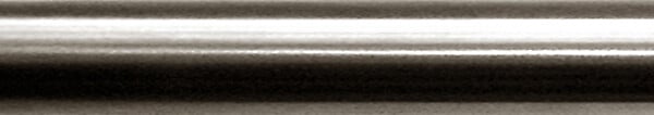 MOBOIS - Tringle à rideaux, métal diamètre 16mm Longueur 250cm chromé brossé - large