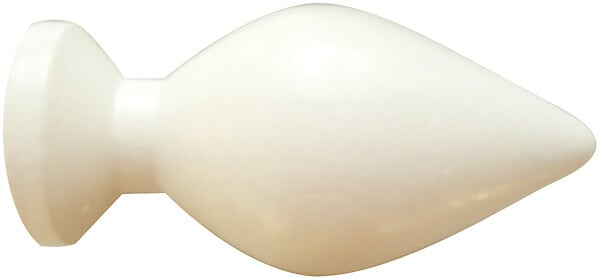 MOBOIS - Embout tringle à rideaux, bi-cone diamètre 35mm laqué blanc - large