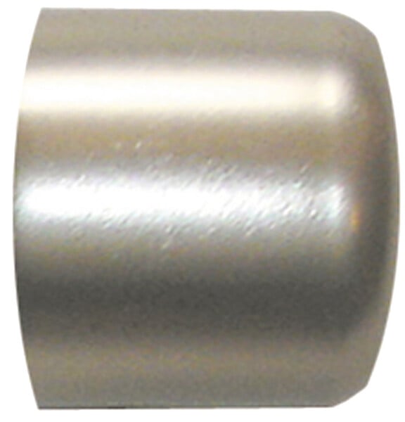 MOBOIS - 2 embouts de fermeture tringle à rideaux, diam. 20mm métal nickel - large