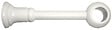 MOBOIS - 1 SUPPORT A OEIL RECOUPABLE 85-180MM AXE/MUR D.28mm LAQUE BLANC - vignette
