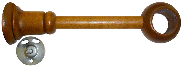 MOBOIS - 1 SUPPORT A OEIL RECOUPABLE 85-180MM AXE/MUR D.28mm DECOR CHENE - large