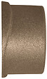 MOBOIS - 2 embouts azha diamètre 20 brun oxyde - vignette