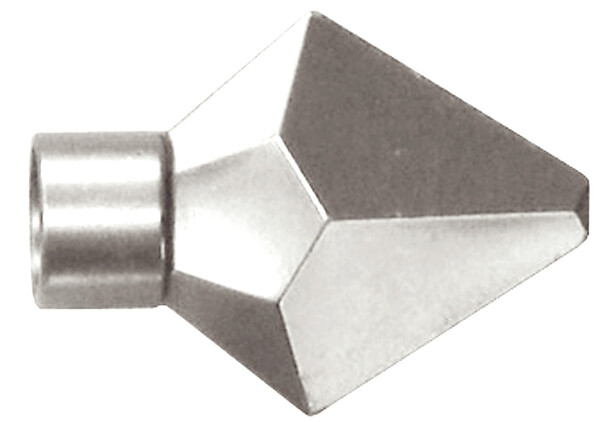MOBOIS - 1 embout cabochon d20 nickel - large