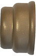 MOBOIS - 2 emb.cabochon d28 l.tendance taupe - vignette