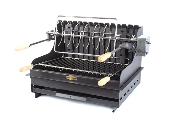 LE MARQUIER - Barbecue acier 54x32 Exclusive Mendy - large