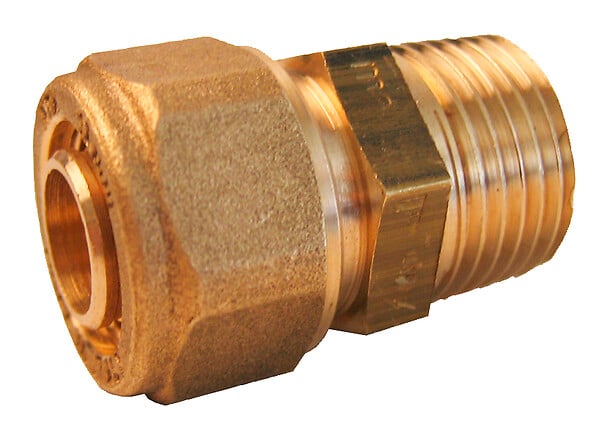 NOYON & THIEBAULT - Raccord pour tube PER à compression D16mm Male 1-2 - large