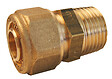 NOYON & THIEBAULT - Raccord pour tube PER à compression D20mm Male 3-4 - vignette