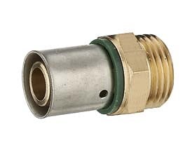 NOYON & THIEBAULT - Raccord pour PER à sertir M12x17 D.16 - large