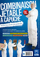 GERIN - Combinaison jetable à capuche T4 blanc - vignette