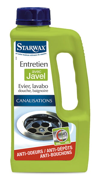 STARWAX - Entretien Canalisations Javel 1l - large