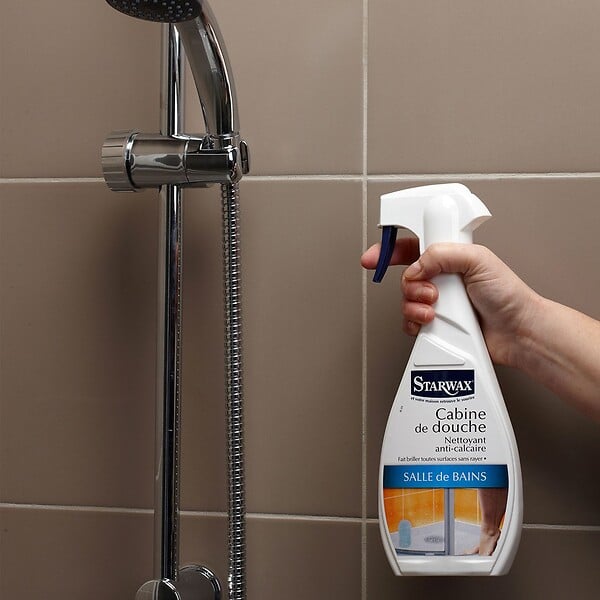 STARWAX - Nettoyant anti-calcaire Cabine de douche Spray - 500ml - large