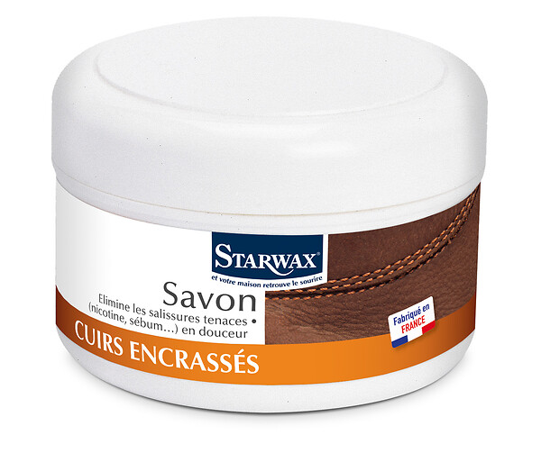 STARWAX - Savon doux régénérateur Cuirs encrassés 150ml - large