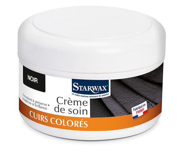 STARWAX - Crème de soin Cuirs Noir Pot 150ml - large