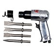 PRODIF - Marteau burineur pneumatique avec 4 burins - 150mm - vignette