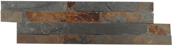 MODULO - Plaquette de parement Natimur Rusty - Pierre naturelle -  0,54m2 - large