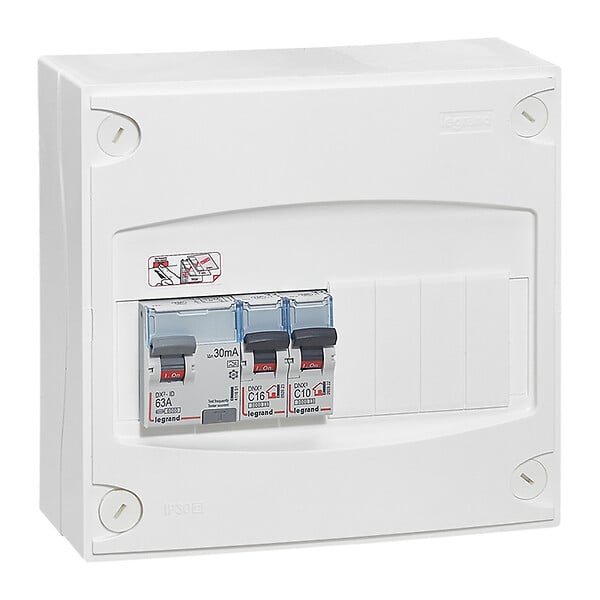 LEGRAND - Tableau électrique équipé pour extension chambre - large