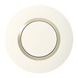 LEGRAND - Plaque ronde dooxie 1 poste finition dune - vignette