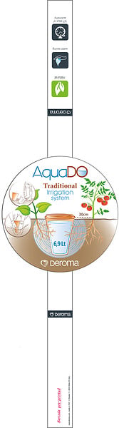 DEROMA - Système d'irrigation d'eau AquaDo h15 cm - large