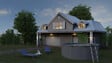 GRE - Piscine ronde acier d4,80m x H.1,22m -  gris anthracite - vignette