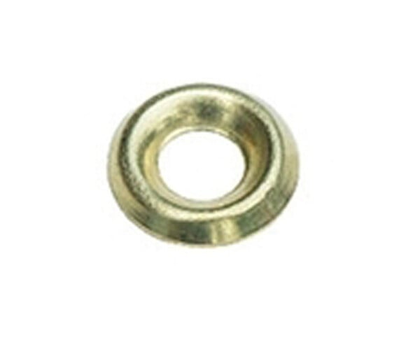 COTEKA - 16 cuvettes laiton nickelé 6mm - large