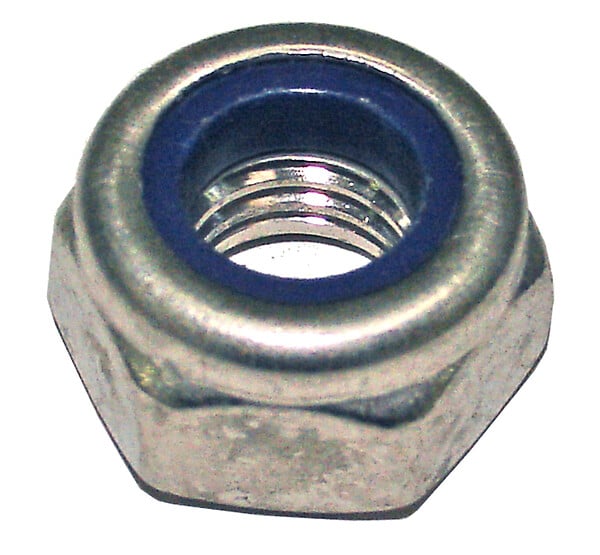 COTEKA - 3 écrous indesserables acier zingué 12mm - large