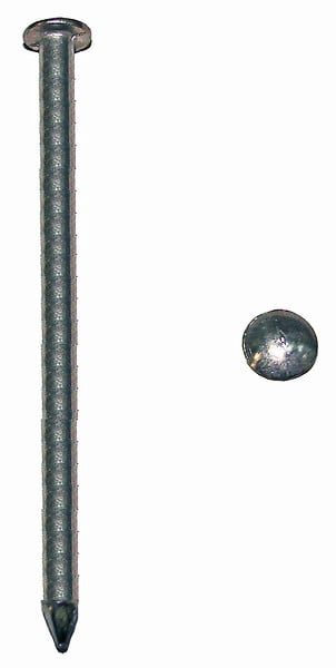 COTEKA - 130g pointes tête plate acier zingué 4x90mm - large