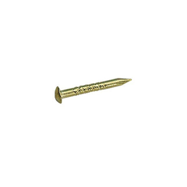 COTEKA - 25g pointes tête ronde laiton 1.3x20mm - large