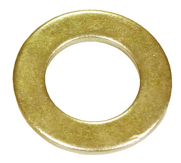 COTEKA - 18 rondelles étroites laiton 5mm - large