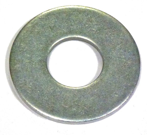 COTEKA - 6 rondelles plates larges acier zingué 12mm - large