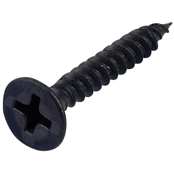 COTEKA - 240 vis plaque de plâtre acier zingué noir 45mm - large