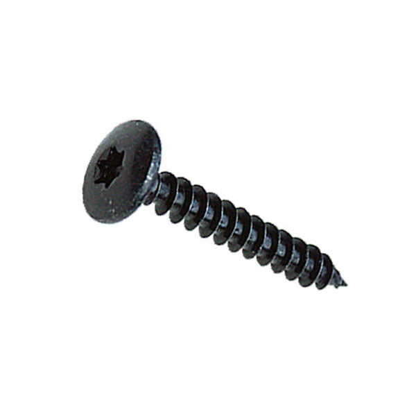 COTEKA - 6 vis penture torx acier zingué noir 7X50mm - large