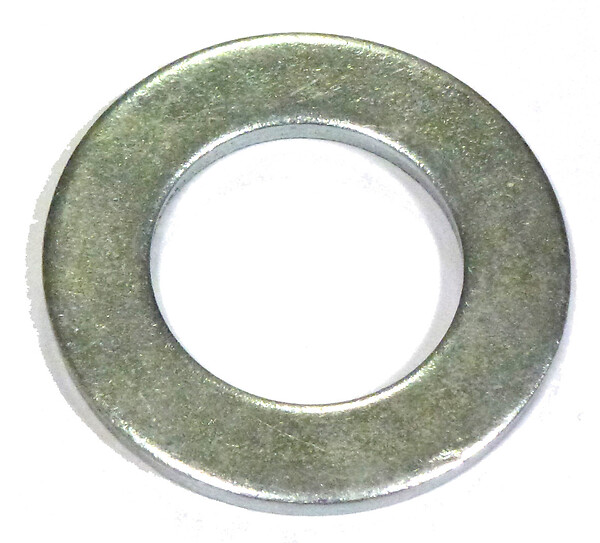 COTEKA - 100 rondelles étroites acier zingué 10mm - large