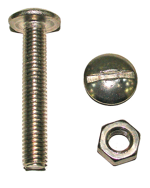 COTEKA - 8 boulons poêlier inox A2 6x40mm - large