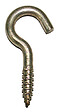 COTEKA - 2 crochets d'armoire inox A2 5x40mm - vignette