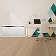 CHAUFELEC - Radiateur à inertie en fonte Elfi - Blanc - 2000W - vignette
