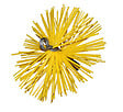 COTEKA - Herrison carré - Nylon - Jaune - D200mm - vignette