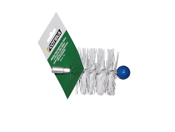 COTEKA - Brosse pellet diametre 80 - fixation m8 - large