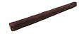 COTEKA - Coussin de porte carre marron - vignette