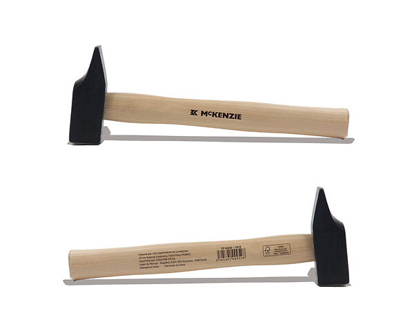 MC KENZIE - Marteau menuisier - Bois - 25mm - large