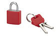 COTEKA - Cadenas aluminium color 20mm anse acier 2 clés - vignette